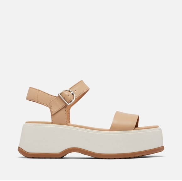 SOREL Women's Dayspring Ankle Strap Platform Sandal, Size 6 - Picture 2 of 11